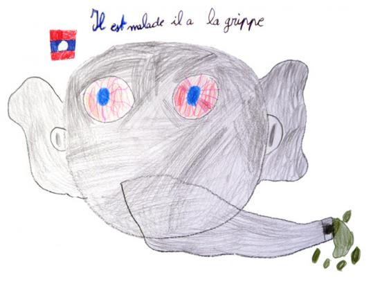 La grippe par Thibaud