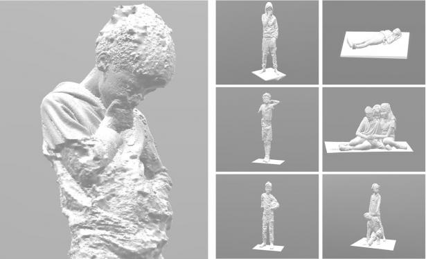 Les sculptures virtuelles