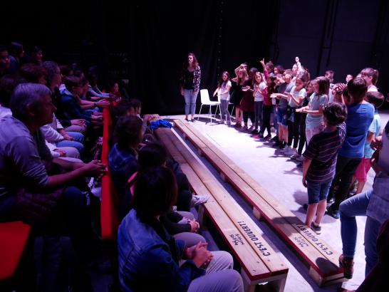© Ateliers Médicis / Cécile Morelle et Zelda Perez - Ecole de Richebourg