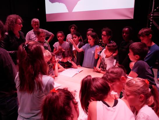 © Ateliers Médicis / Juliette Mancini - Ecole Paul Vaillant Couturier de Montfermeil