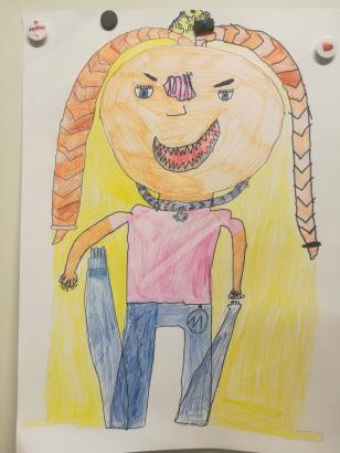 dessin enfant monstre