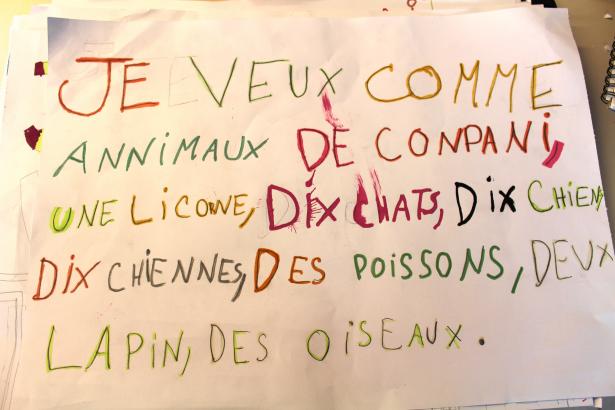 Liste animalerie personnelle