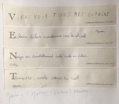 acrostiche