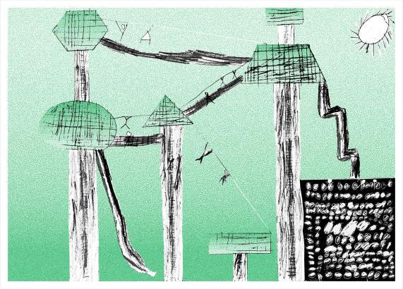villes imaginaires cartes postales jeux architecture playville