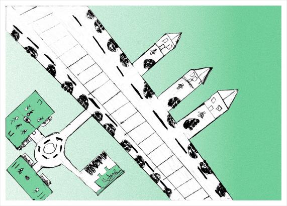 villes imaginaires cartes postales jeux architecture playville