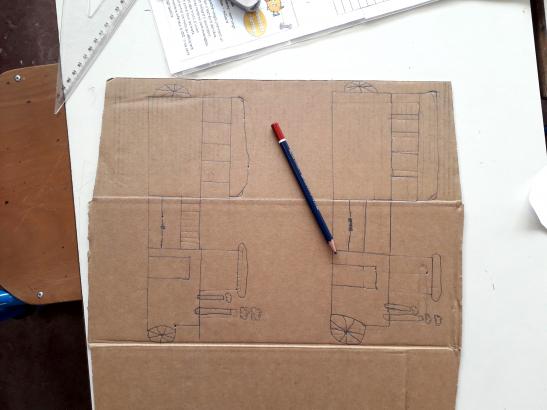 Construction des murs