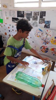 Fabrication, peinture, collage