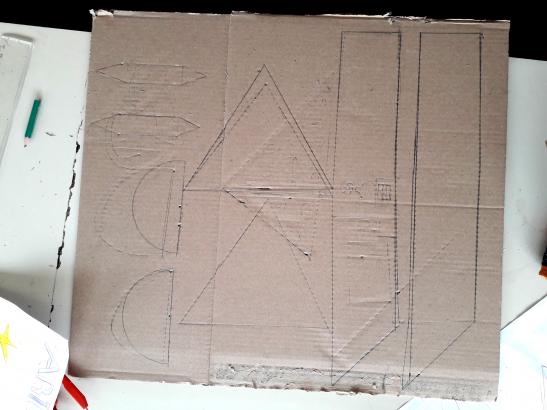 Construction des murs