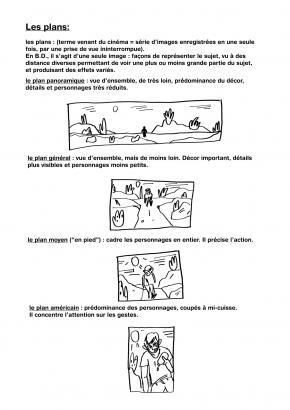vocabulaire de la bande dessinée