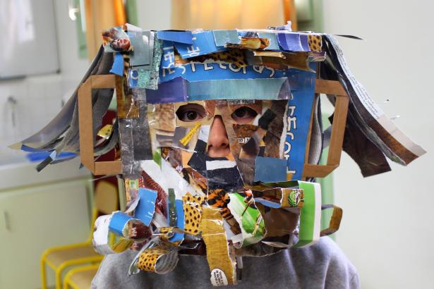 Masques et fragments d'images