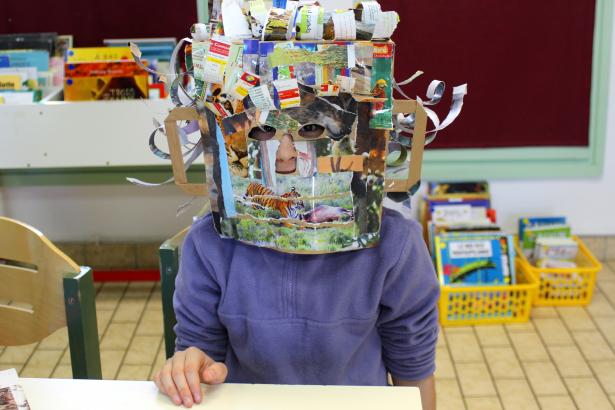 Masques et fragments d'images