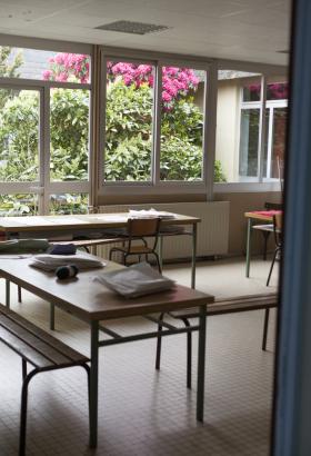 Inès Dobelle, Résidence, Création en cours, école Henri Schmitt, Mayenne