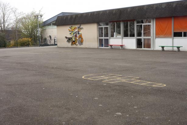 Inès Dobelle, Résidence, Création en cours, école Henri Schmitt, Mayenne