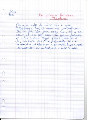 Description projet 7