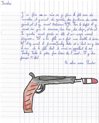 rédaction enfant rêve cowboy Lucky Luke