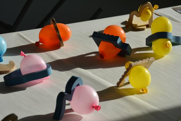Zone, Soumaya Nader, Maquettes de recherche, déformer la bulle, 2018