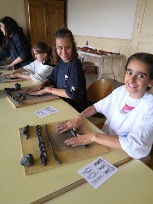 pâtissez-tapissez! viennoiseries argile croissants Lou Malhoulet
