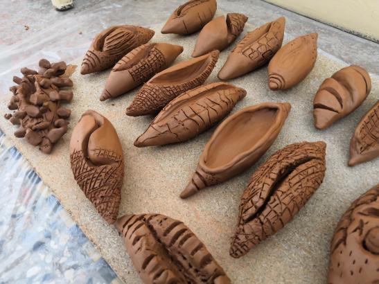 Zézettes de Lou Malhoulet, pâtissez-tapissez, Création en cours