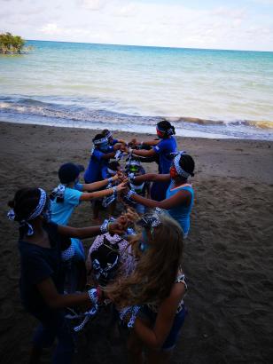 Chorégraphies à la plage 