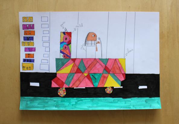parader_haranguer la foule_char_dessin_enfant_création en cours_Héloïse_Dravigney