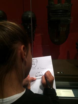 Visite déssinée au musée d'Angoulême
