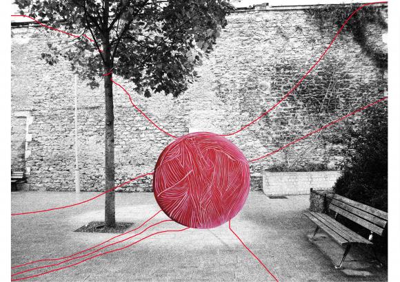 Illustration imaginaire : source du réseau en fil