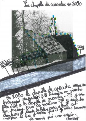 la chapelle de Cascadec en 2050