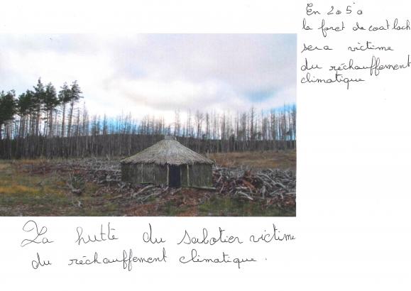 la forêt de Coatloc'h en 2050