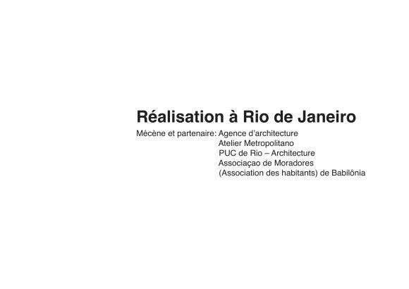 Réseau en fil au Brésil, Rio de Janeiro