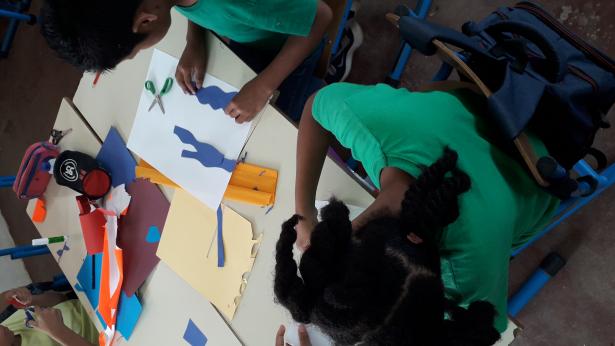 Collages, détails