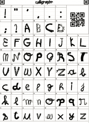 Typographie des enfants