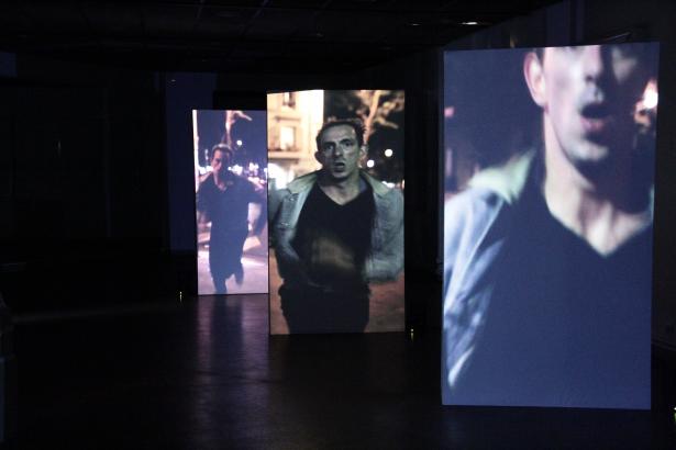 Vue de l'installation Announcements, Mathilde Supe, 2014