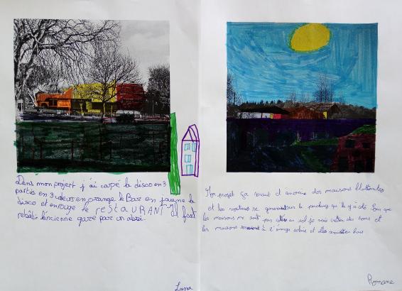 nouveau lieu et maison flottante
