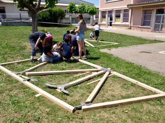 assemblage des faces A et C