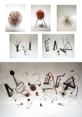 Microcosmes, sculptures de rien, architectures inventées.