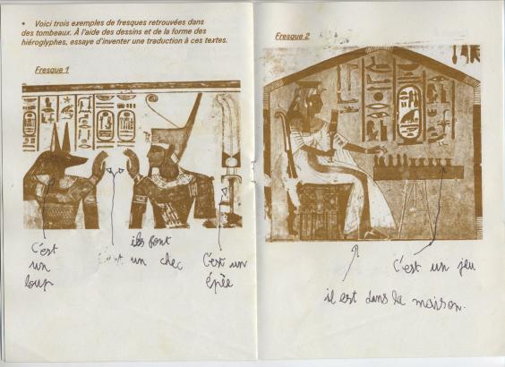 carnet système d'écriture