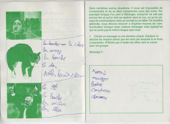 carnet communication non verbale