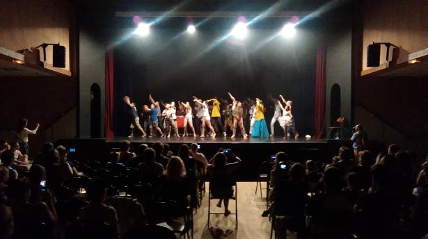 spectacle que j'ai mis en scène au centre social rural de Grandvilliers, dans l'Oise, en 2016