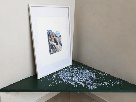 bleus confettis
