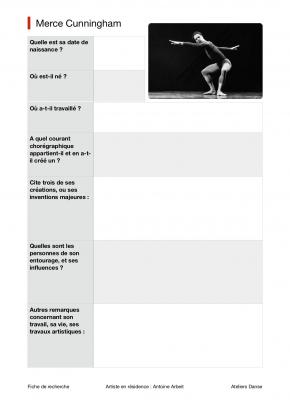 merce cunningham danse