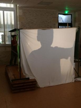 atelier pratique théâtre d'ombres enfants