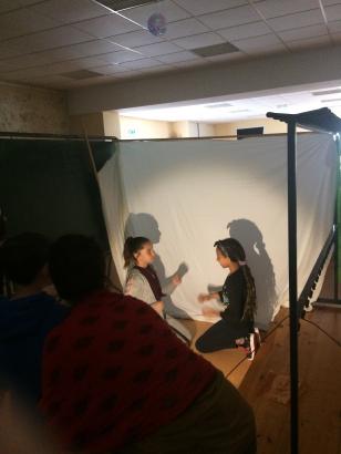 atelier pratique théâtre d'ombres enfants