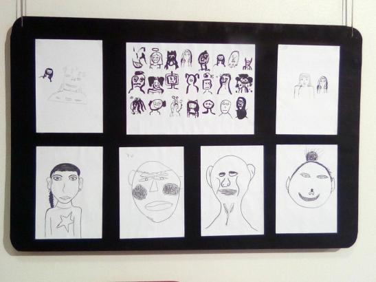 dessins exposés