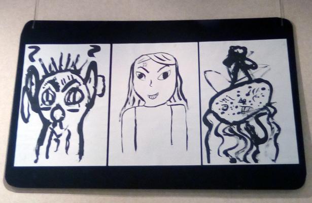 dessins exposés