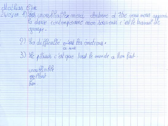 Témoignage de Mathias