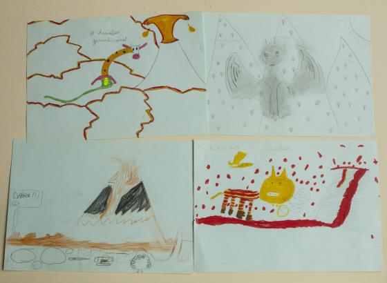 quatres dessins