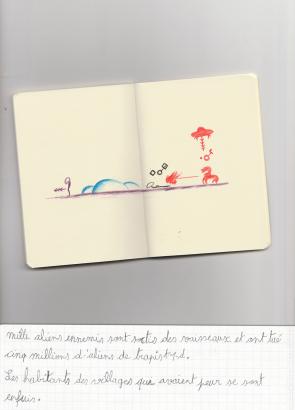 Traduction des dessins de l’alien