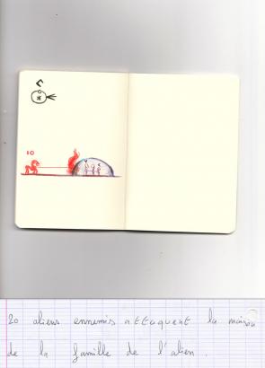 Traduction des dessins de l’alien