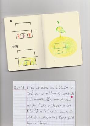 Traduction des dessins de l’alien