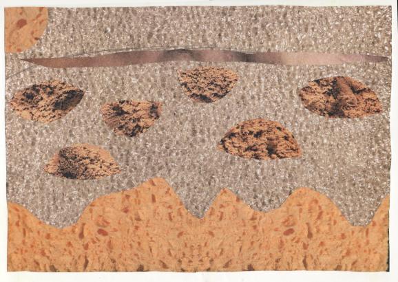 Marion Bouture Villiers en Lieu intervention artistique en milieu scolaire paysage animation collage texture 